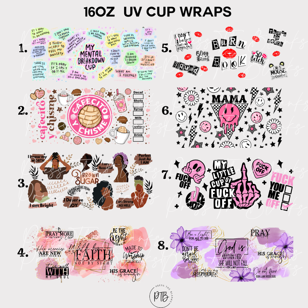 UV DTF Prints