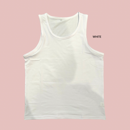 ** PRE-ORDER ** 100% POLYESTER UNISEX TANK TOPS