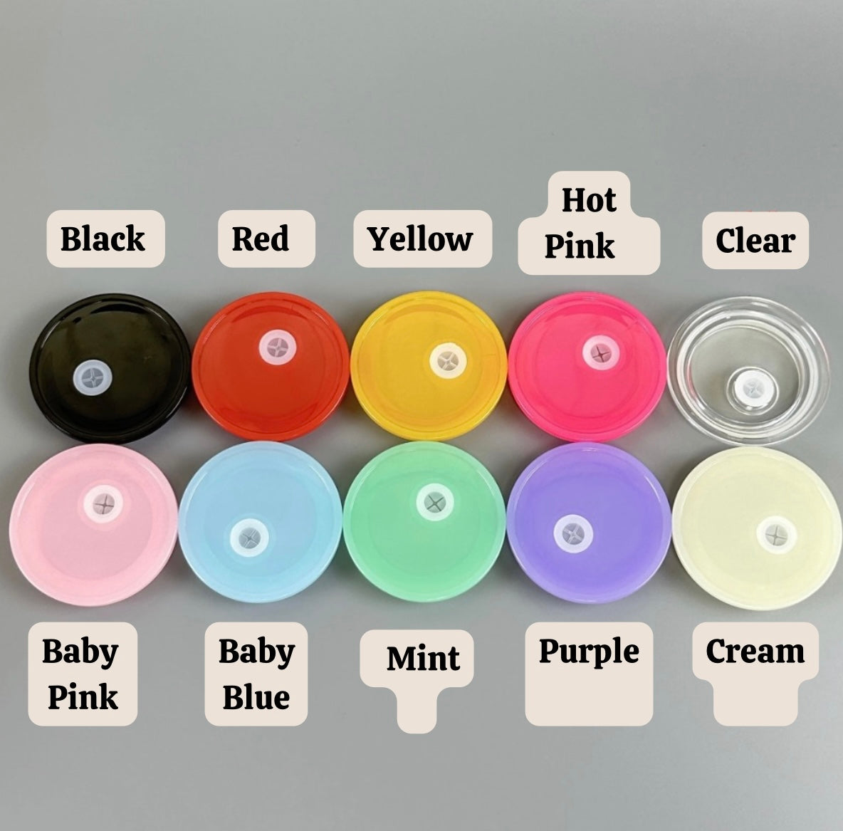 16 oz Colored Lid Replacement