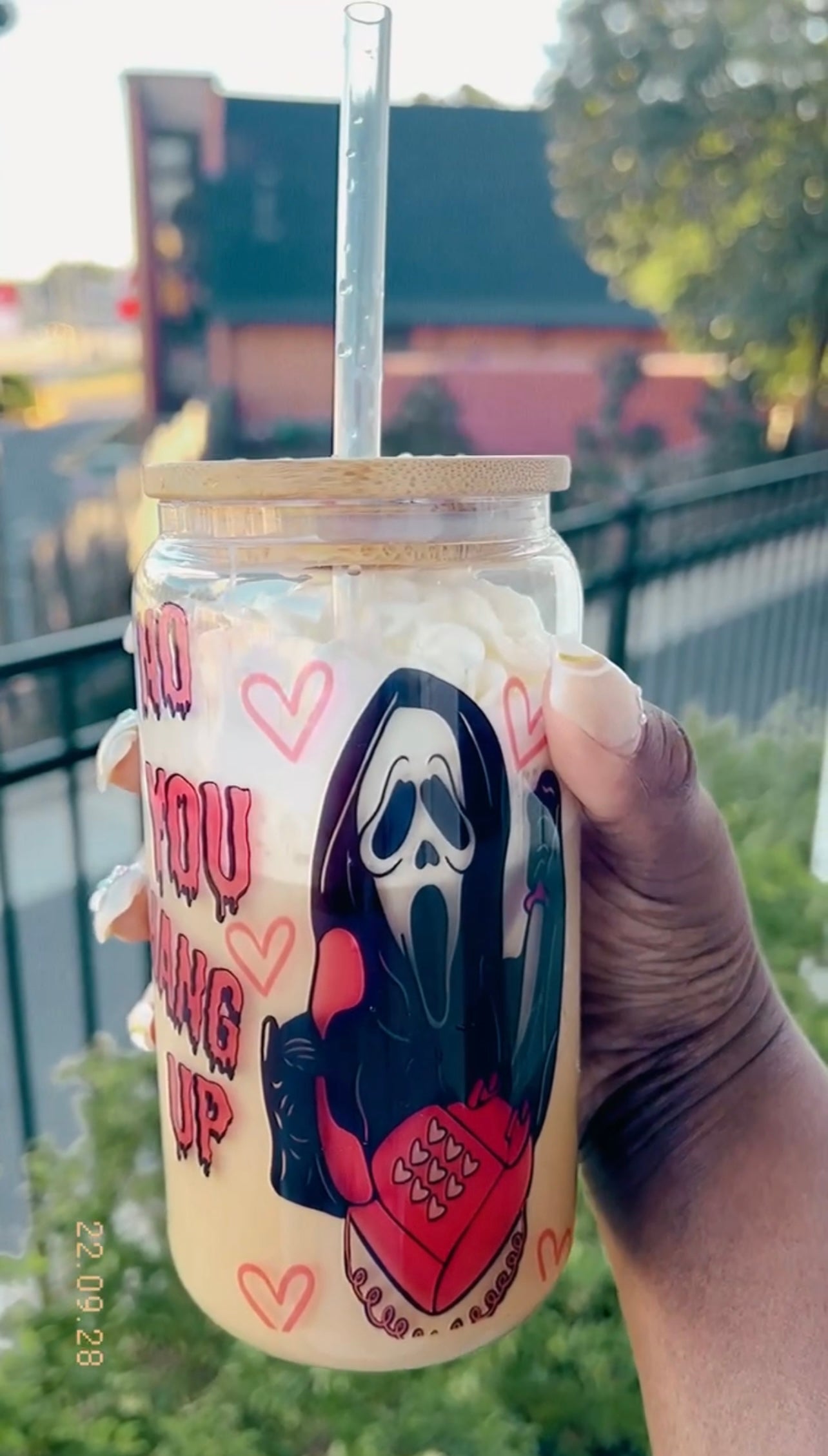 16 oz Sublimation Clear Glass Can