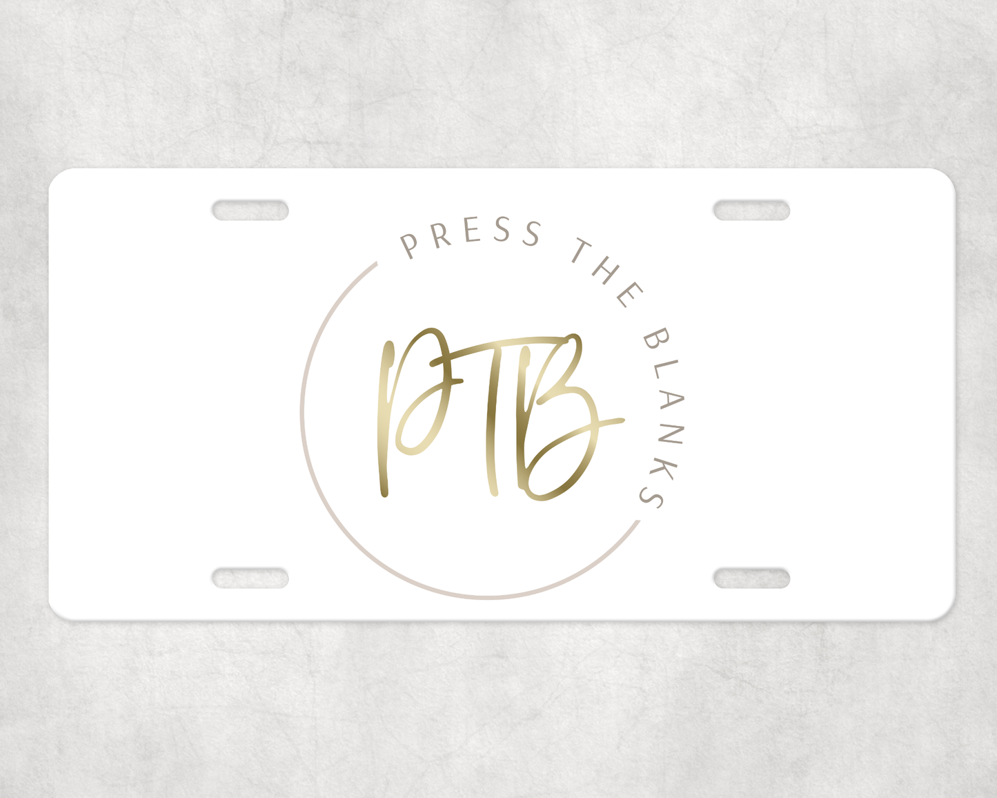 Sublimation License Plate